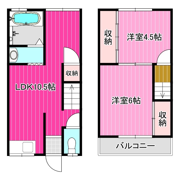 奈良県橿原市中曽司町 間取り