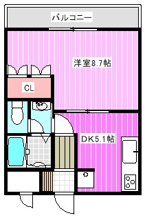 グレイス・ヒルズⅢ 間取り