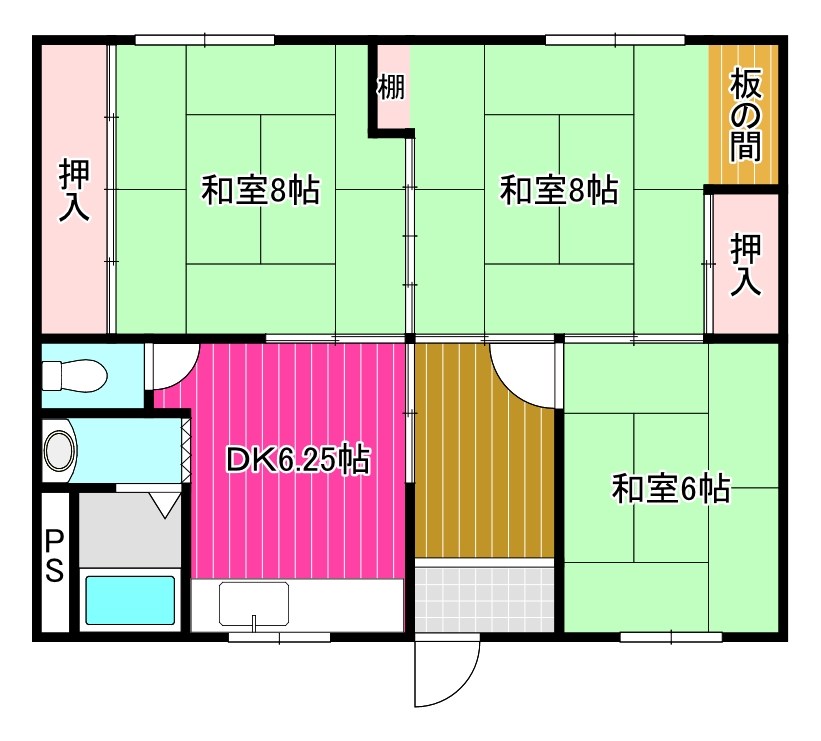 吉川ハイツ 間取り