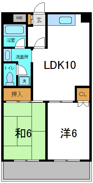 ファミーユ一ツ橋  間取り