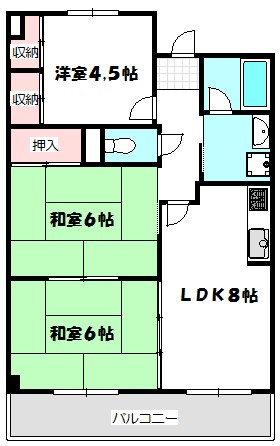 平安ハイツ 間取り