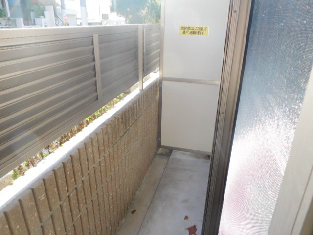 栄楽荘 ベランダ