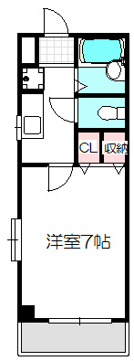 ハイエストキャッスル 間取り図