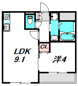 ラビュール大日 間取り