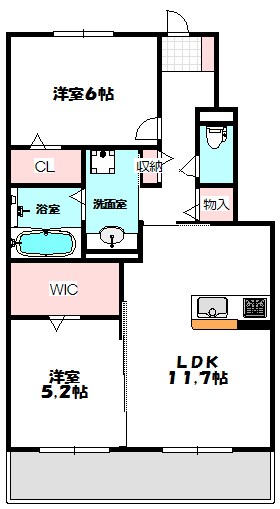 アゼリアN 間取り