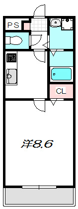 アンプルールクラージュ三喜 間取り