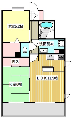 マンション末広 間取り