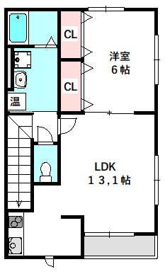 アムールLuster 間取り