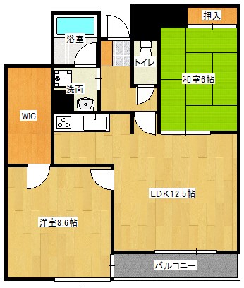 カーサカーラ 間取り図