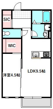 アヴェニュー暁町 間取り図