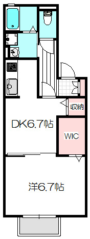 クレベール眞 間取り図
