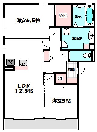 コージィコートWEST  間取り