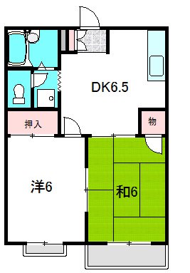 エルディム中田 間取り