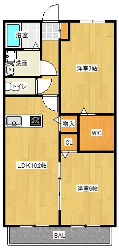 ゆりメゾン 間取り図