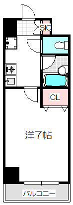 グラシアス中島 間取り図