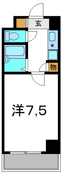 リヴァーシャロウ西三荘 間取り