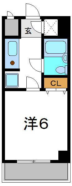 ラフィネ守口 間取り図