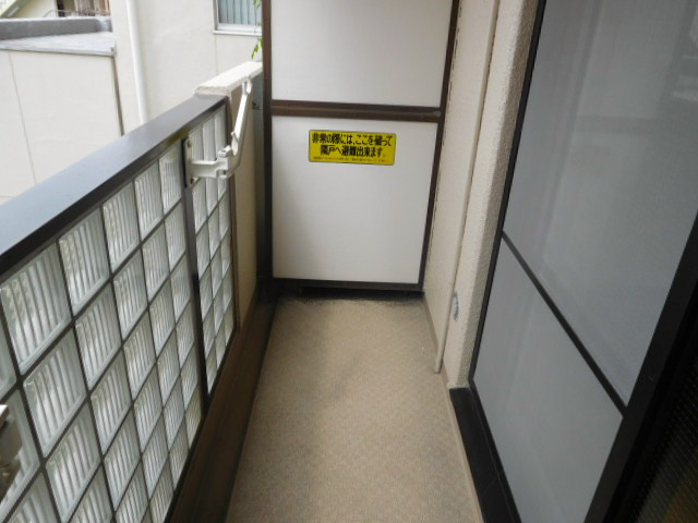 ラフィネ守口 ベランダ