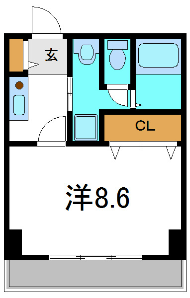 フィオーレ滝井 間取り図