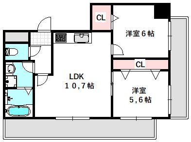 レクシア大日 間取り