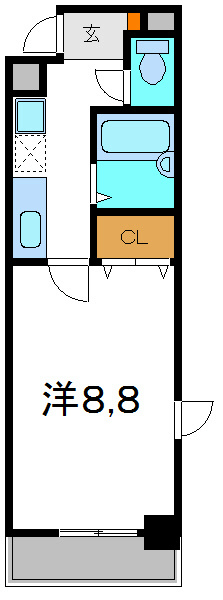 アヴェーレ太子橋  間取り