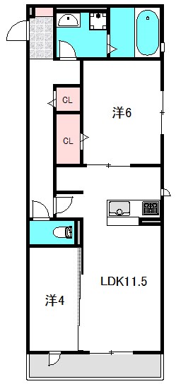 プリズム  間取り