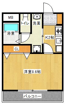 フィオーレ滝井 間取り