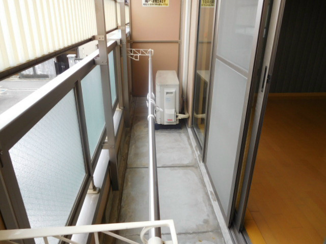 フィオーレ滝井 ベランダ