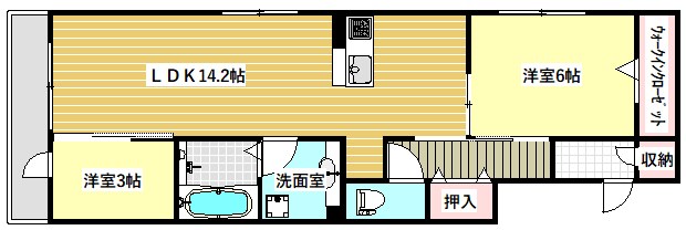 コウラニカイエヴァ 間取り
