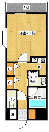 オマージュＡ 間取り図