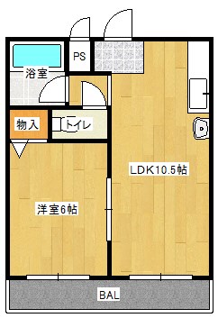 ベル平代 間取り図