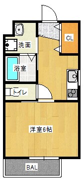 パルディナカダⅢ 間取り