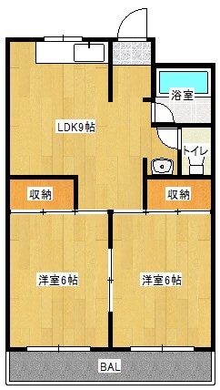 サンコーポ八雲 間取り図