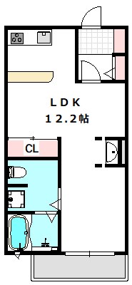 クロスレジデンシア 間取り図