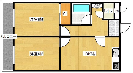 大阪府門真市向島町 間取り