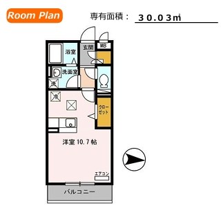 オーシャンコートT 間取り図