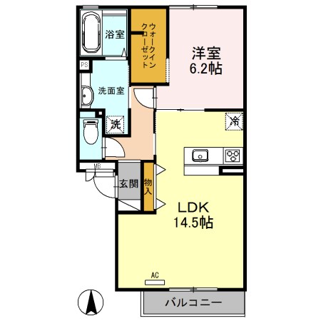 コンフォートYF 間取り図