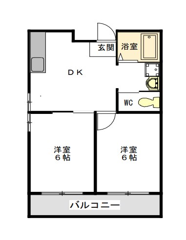 ライフハイツ守口 間取り