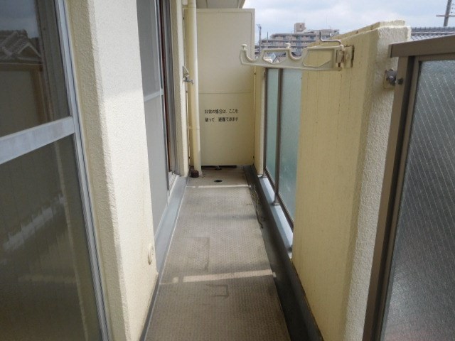 三幸ハイツ ベランダ