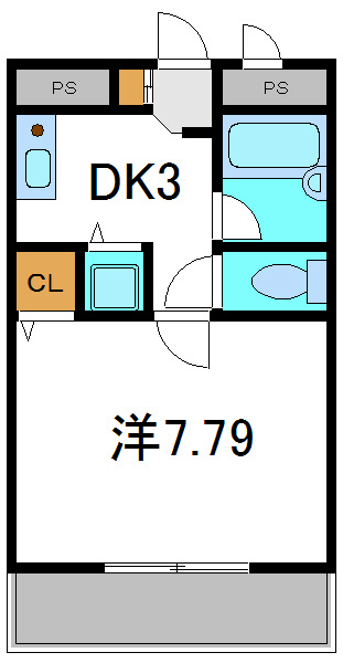TAIHOレジデンス大日Ⅲ 間取り図