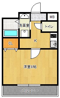 ヴィラナリー太子橋今市 間取り
