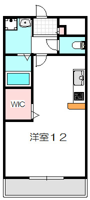 アンプルールAnge 間取り