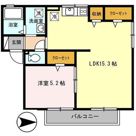 プレミールⅠ 間取り