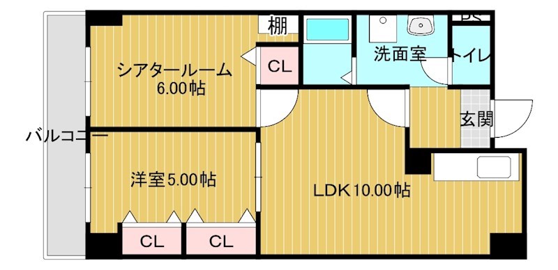 コーポノーブル 間取り