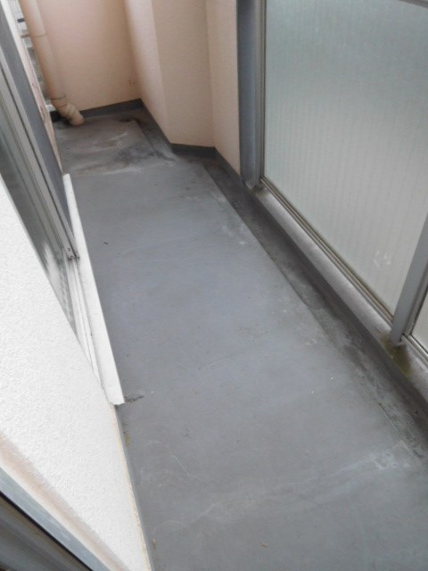 大西マンション ベランダ