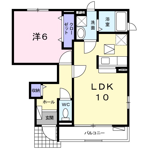 グランフィオーレ 間取り図
