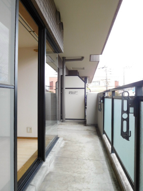 平安ハイツ  ベランダ