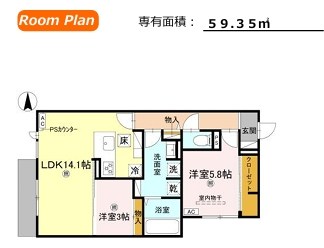 Clashist新森   間取り図