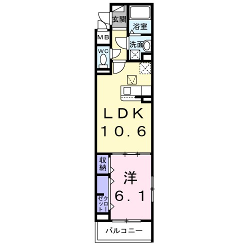 ベル　ファミーレ 間取り図