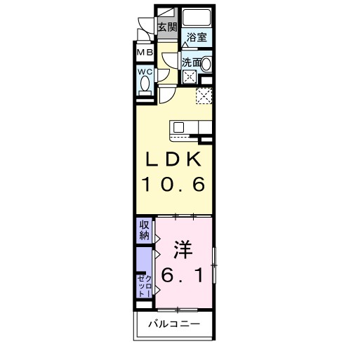 ベル　ファミーレ 間取り図